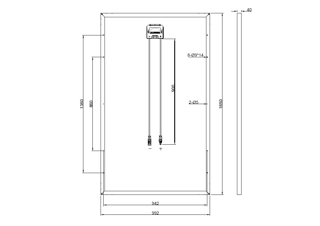 CS6K-270M【Canadian Solar】の代替品 旧型番太陽光パネル GBP270G1-M