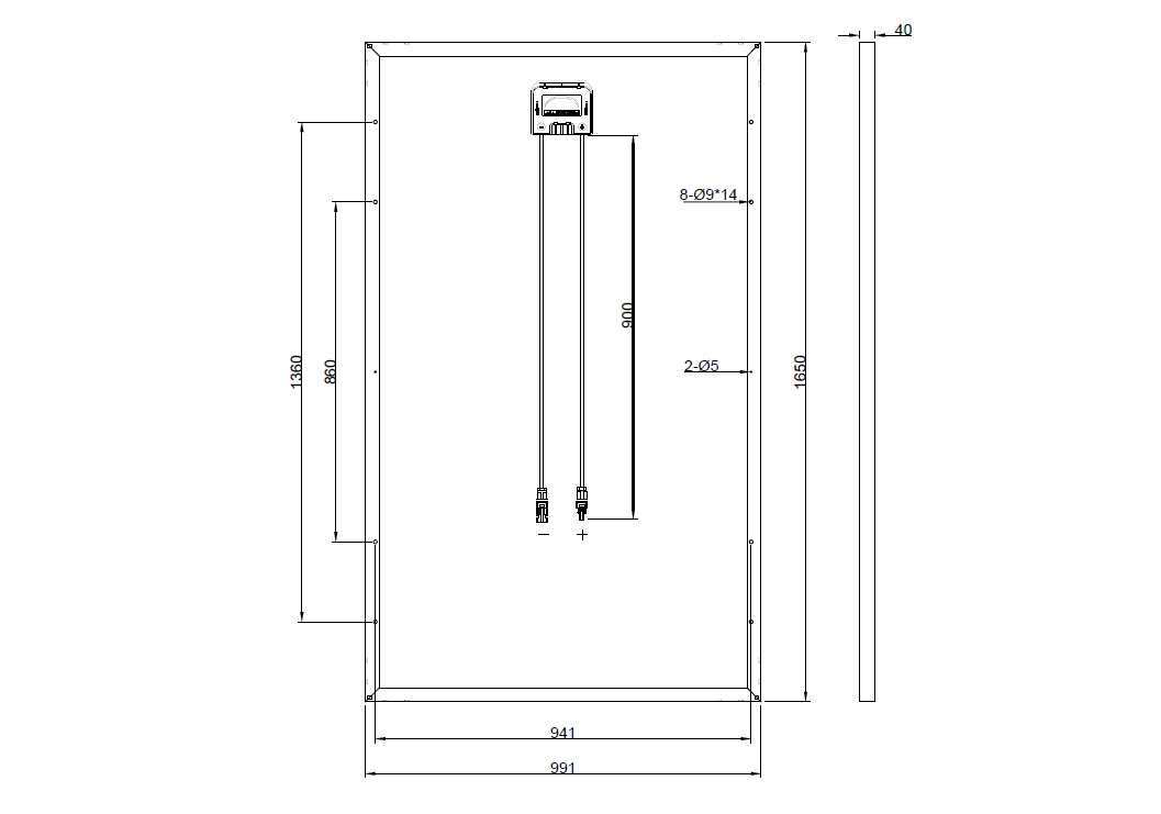 NER660M305【Next Energy】の代替品 旧型番太陽光パネル GBP305G1-M