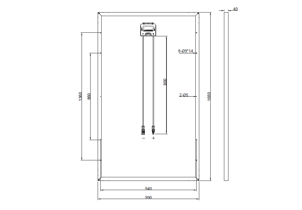 YL275C-30b【Yingli Solar】の代替品 旧型番太陽光パネル GBP275G1-M