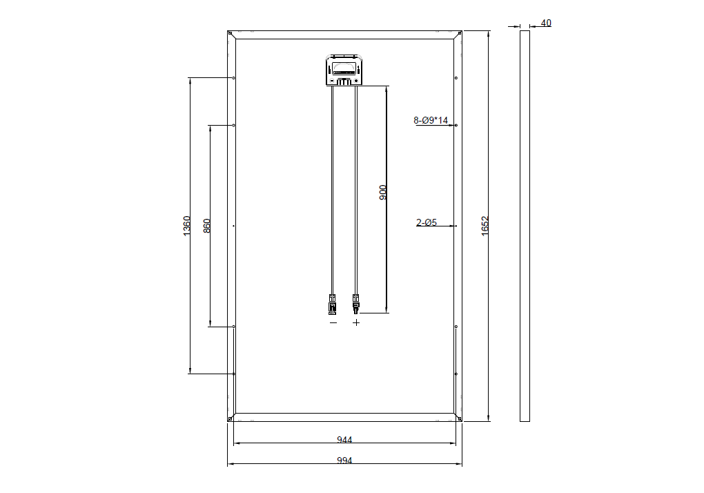CHSM6610P-260【Chint Solar】の代替品 旧型番太陽光パネル GBP260P-60PA