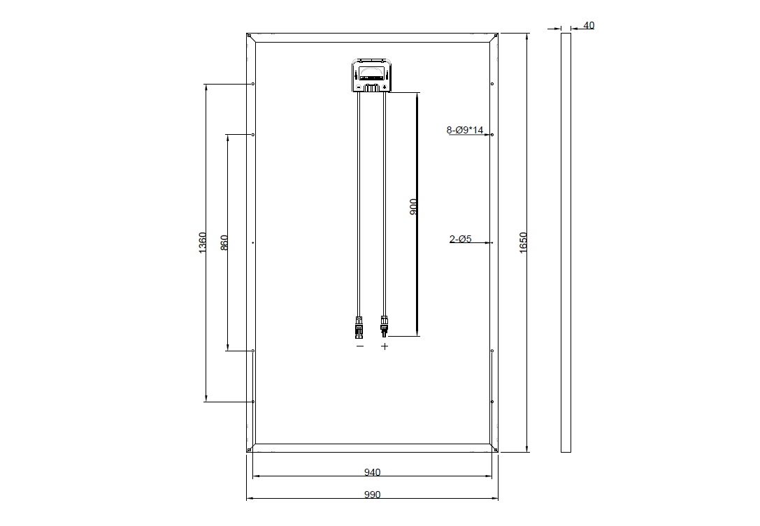 YL245P-29b【Yingli Solar】の代替品 旧型番太陽光パネル GBP245P-60