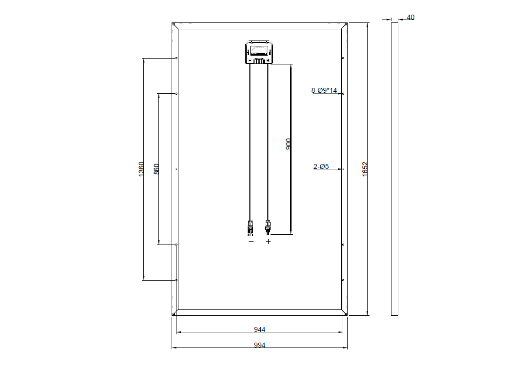 ND245HA【SHARP】の代替品 旧型番太陽光パネル GBP245P-60