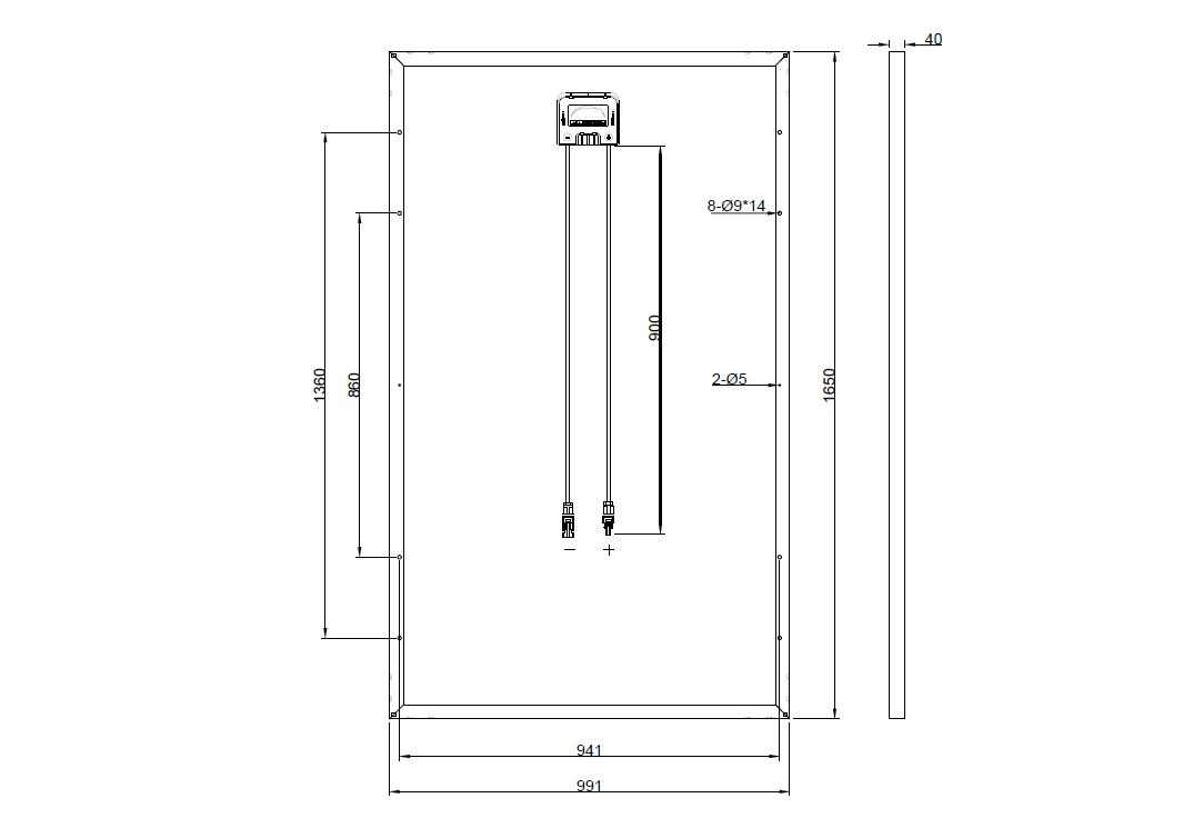NERP156×156-60-P SI 270W【Next Energy】の代替品 旧型番太陽光パネル GBP270G1-M