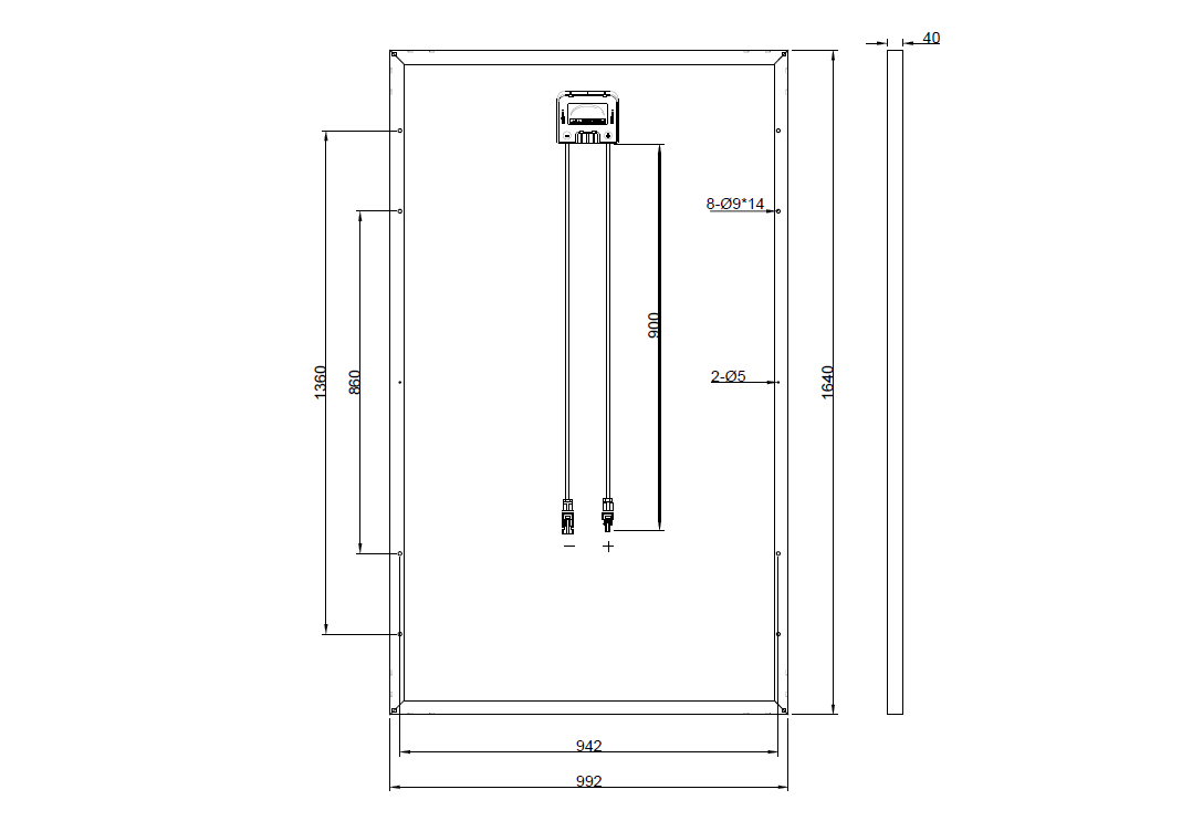SYP260M【Risen Solar】の代替品 旧型番太陽光パネル GBP260P-60PA