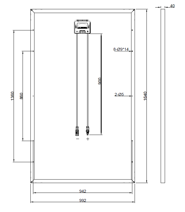 AD250M6-Ab【Aide Solar】の代替品 旧型番太陽光パネル GBP250P-60PND