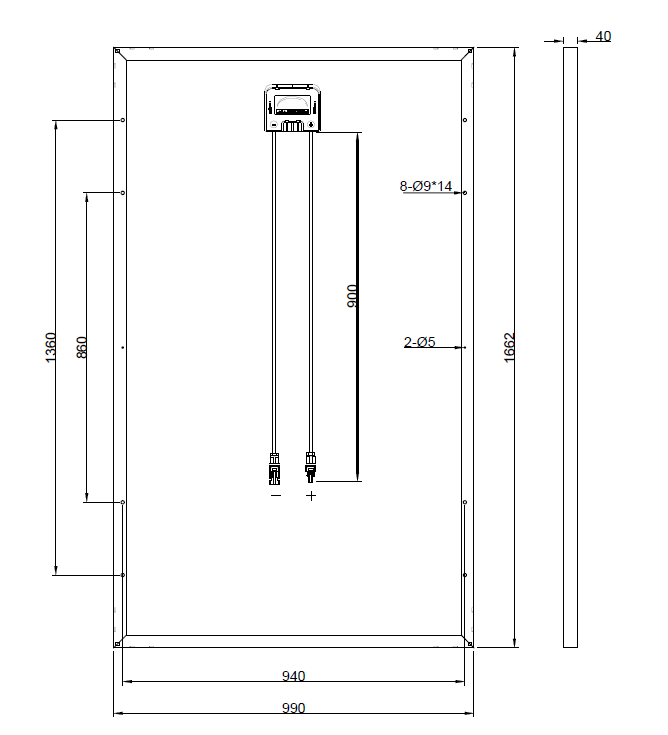 KK260P-3CD3CG【KYOCERA】の代替品 旧型番太陽光パネル GBP260P-60PA