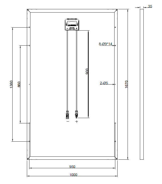 HSL60P6-PC-1-265【QCells】の代替品 旧型番太陽光パネル GBP265P-60PS
