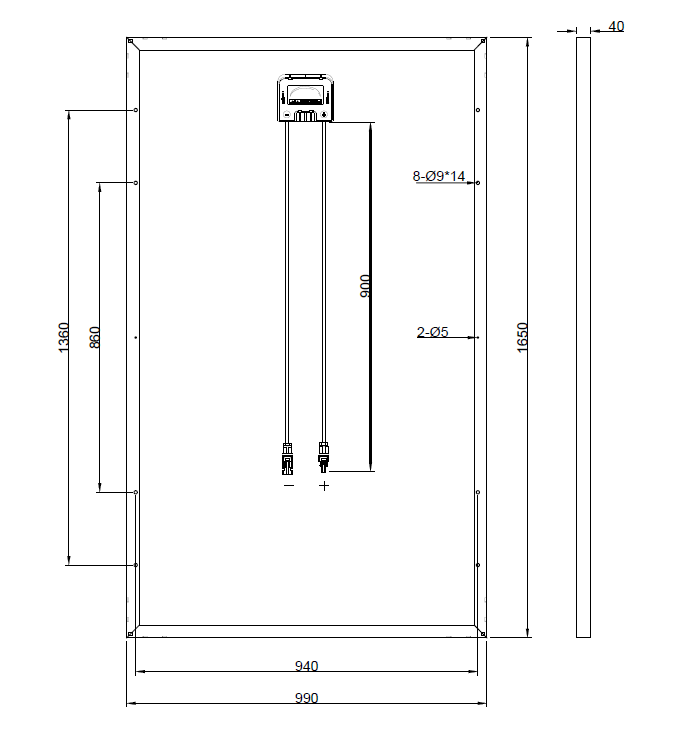 SN260P-10【S-energy】の代替品 旧型番太陽光パネル GBP260P-60PA