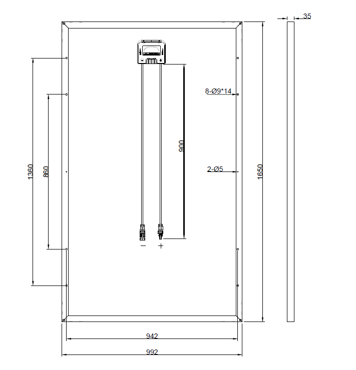 TSM-265PC05A【Trina Solar】の代替品 旧型番太陽光パネル GBP265P-60PS