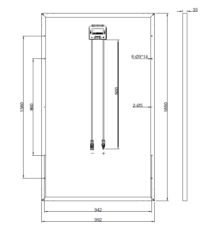 TSM-265PD05【Trina Solar】の代替品 旧型番太陽光パネル GBP265P-60PS