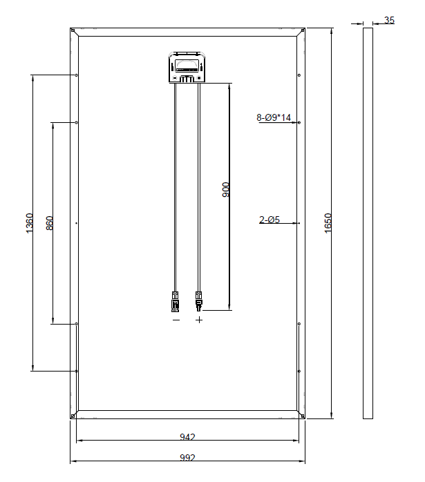 TSM-300DD05A【Trina Solar】の代替品 旧型番太陽光パネル GBP300M2-M