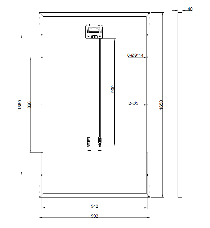 YL275D-30b【Yingli Solar】の代替品 旧型番太陽光パネル GBP275G1-M