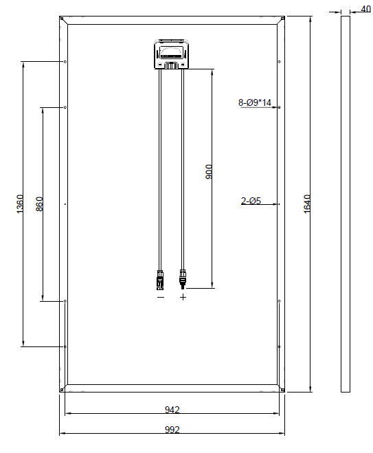 JC255M-24Bbs【ReneSola】の代替品 旧型番太陽光パネル GBP255PA-P