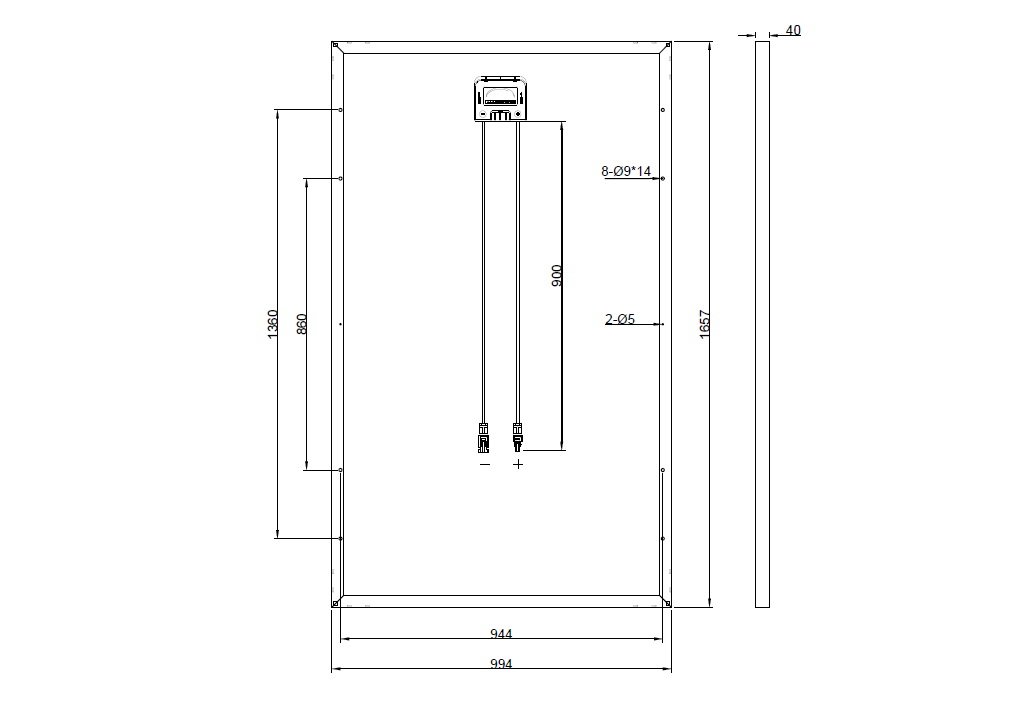 PV-MGJ270CBFR【Mitsubishi】の代替品 旧型番太陽光パネル GBP270G1-M