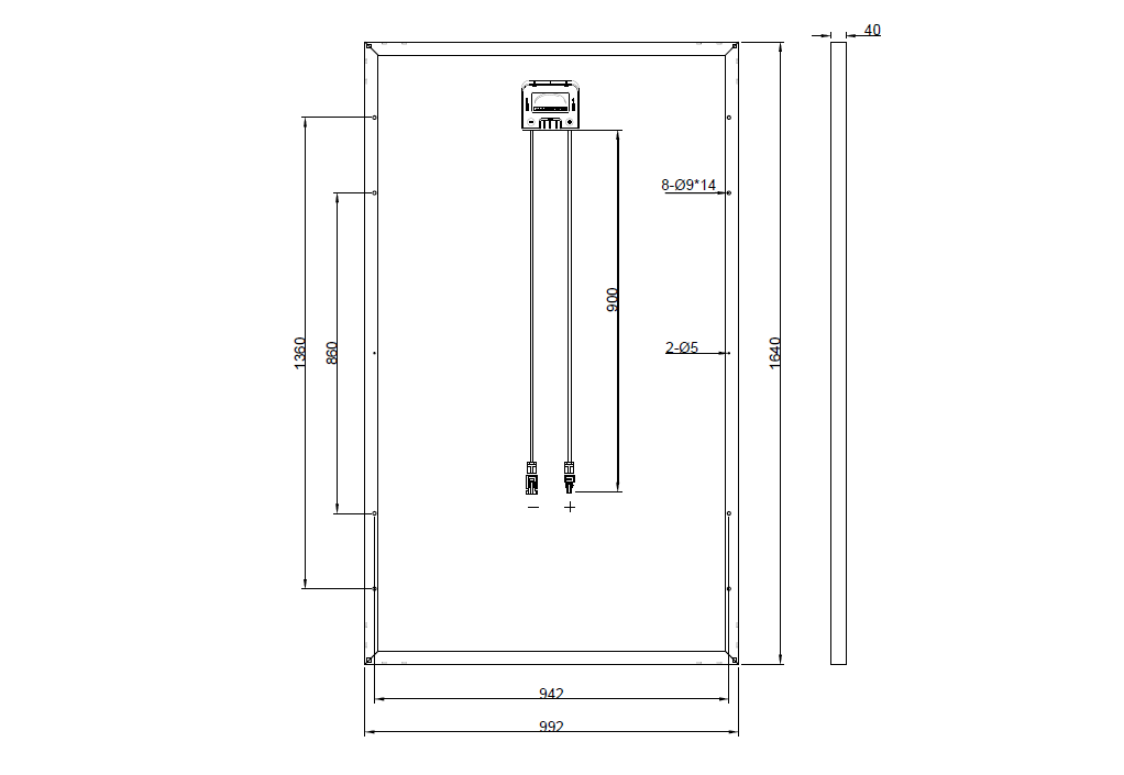 SK6610M-270【SUNCOME SOLAR】の代替品 旧型番太陽光パネル GBP270G1-M